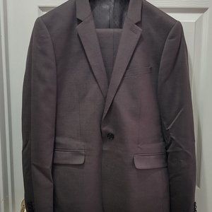 Express Extra Slim Suit (38R, 30/32) - Brown